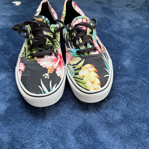Vans Atwood Hawaiian Tropical Floral Canvas Sneakers Unisex Size 10W 8.5M Shoes - Picture 2 of 8